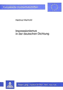 Title: Impressionismus in der deutschen Dichtung