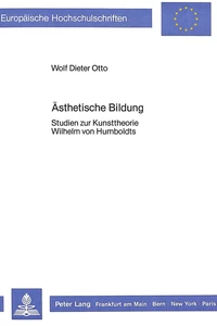 Title: Ästhetische Bildung