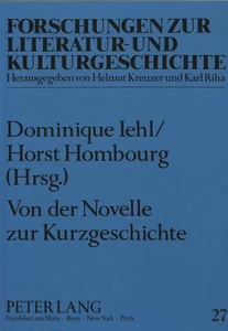 Title: Von der Novelle zur Kurzgeschichte