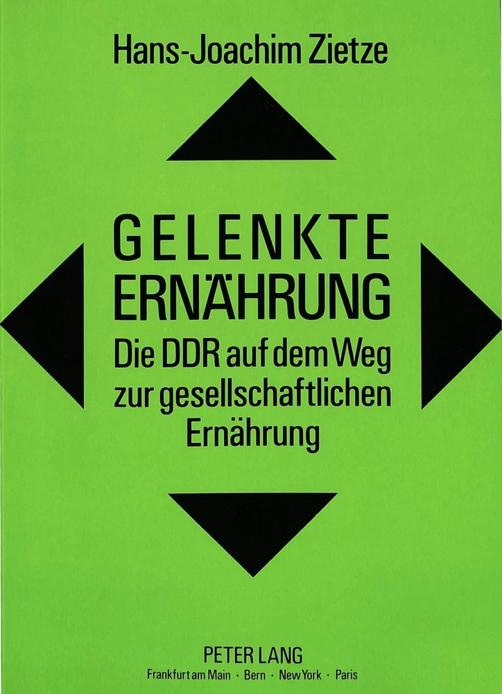 Titel: Gelenkte Ernährung