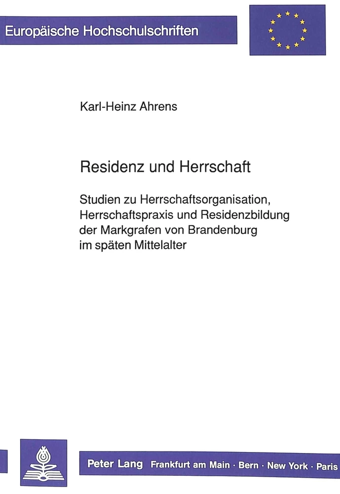 Title: Residenz und Herrschaft