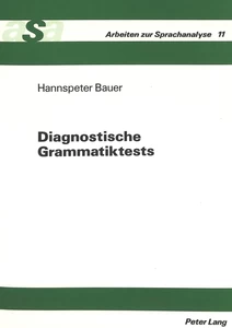 Title: Diagnostische Grammatiktests
