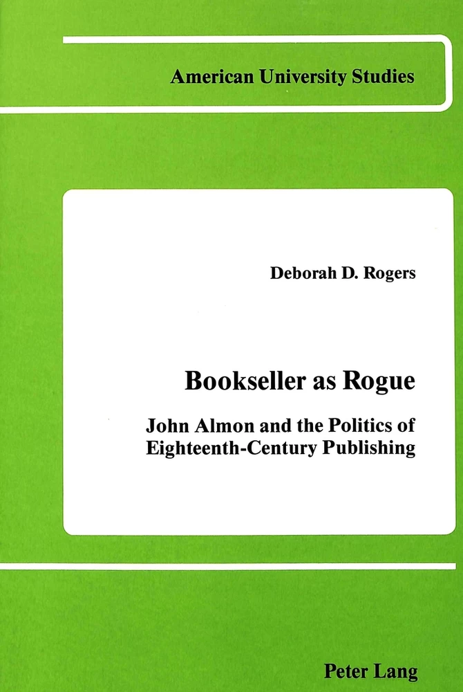 Title: Bookseller as Rogue
