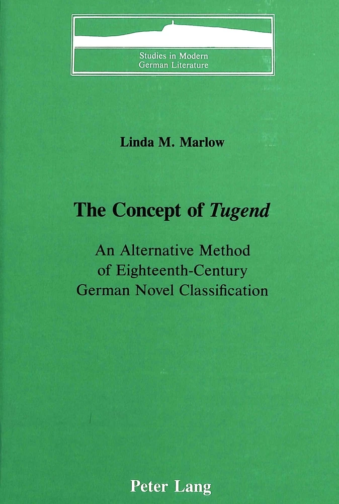 Title: The Concept of «Tugend»