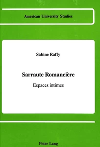 Title: Sarraute romancière