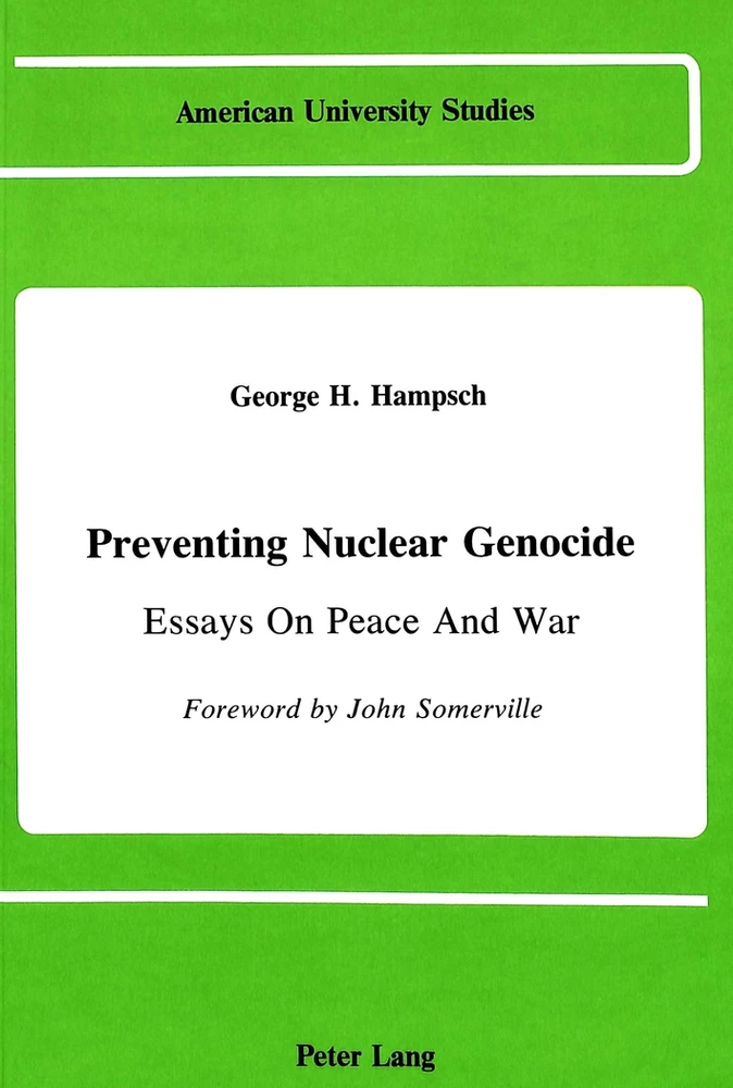 Title: Preventing Nuclear Genocide