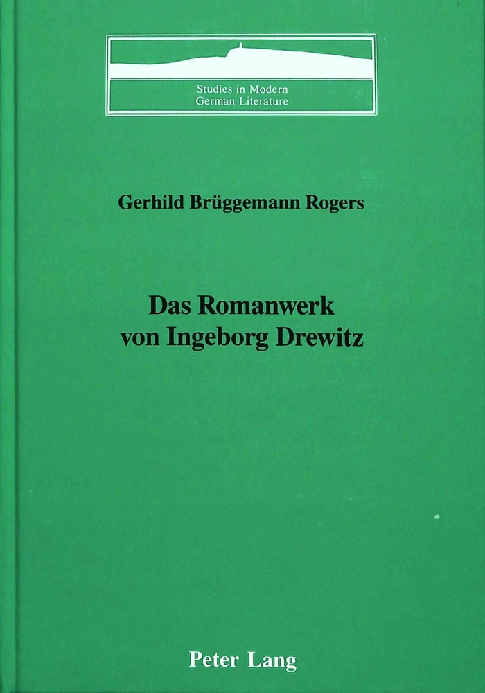 Titel: Das Romanwerk von Ingeborg Drewitz