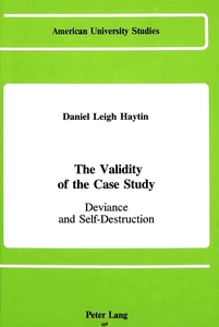 Title: The Validity of the Case Study