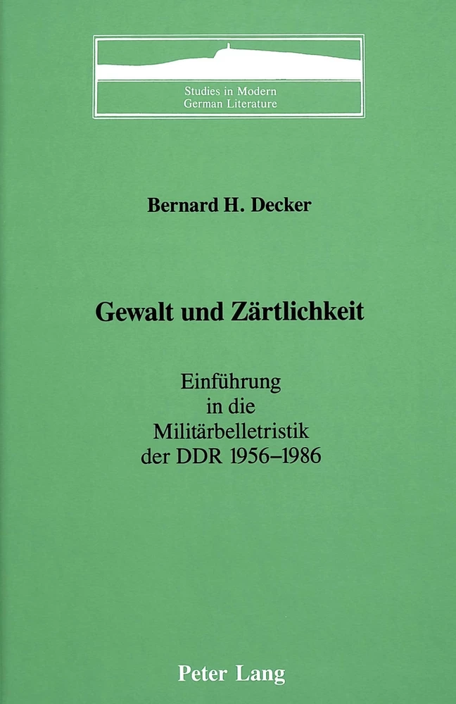 Title: Gewalt und Zärtlichkeit