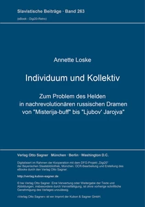 Title: Individuum und Kollektiv