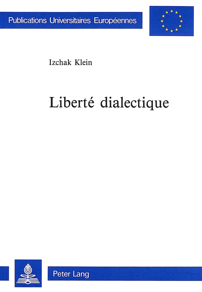 Title: Liberté dialectique