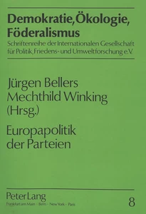 Titel: Europapolitik der Parteien