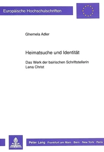 Title: Heimatsuche und Identität
