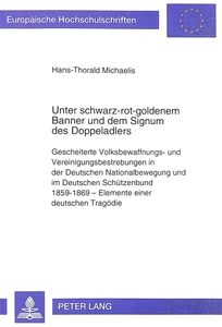 Title: Unter schwarz-rot-goldenem Banner und dem Signum des Doppeladlers