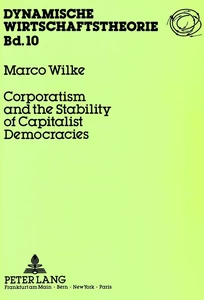 Title: Corporatism and the Stability of Capitalist Democracies