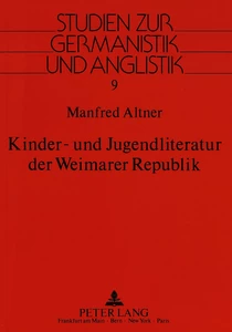Title: Kinder- und Jugendliteratur der Weimarer Republik