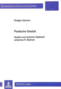 Title: Poetische Gestalt