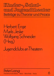 Title: Jugendclubs an Theatern