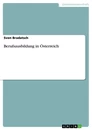 Title: Berufsausbildung in Österreich
