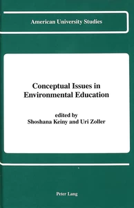 Title: Conceptual Issues in Environmental Education