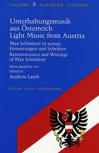Titel: Unterhaltungsmusik aus Österreich- Light Music from Austria