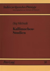 Title: Kallimachos-Studien