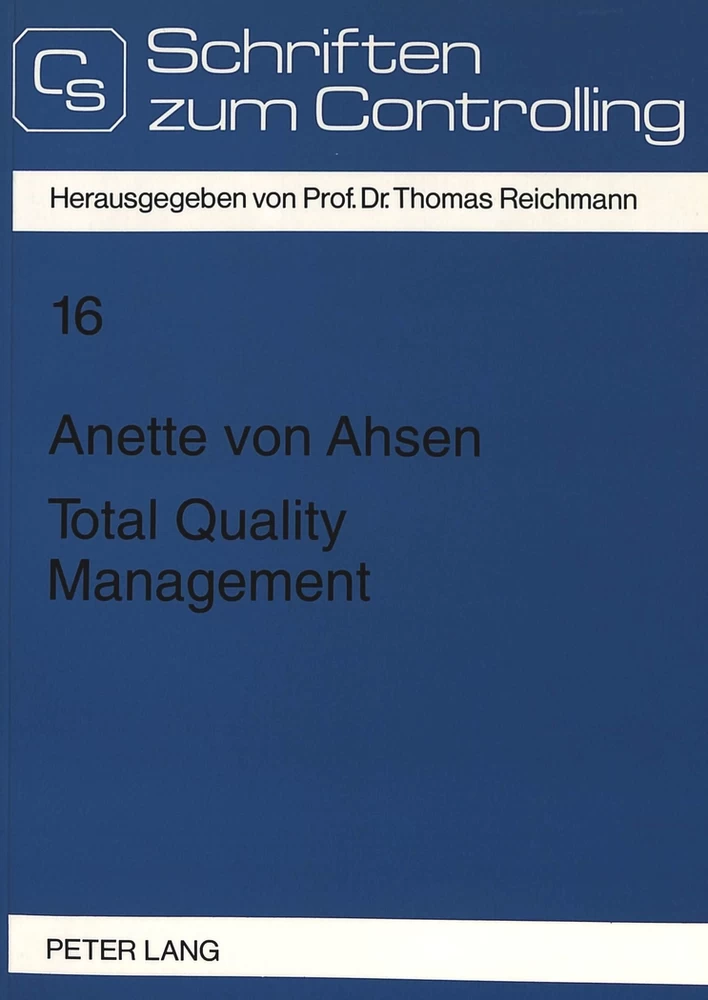 Title: Total Quality Management