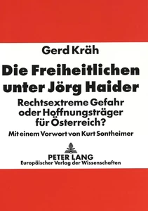 Title: Die Freiheitlichen unter Jörg Haider
