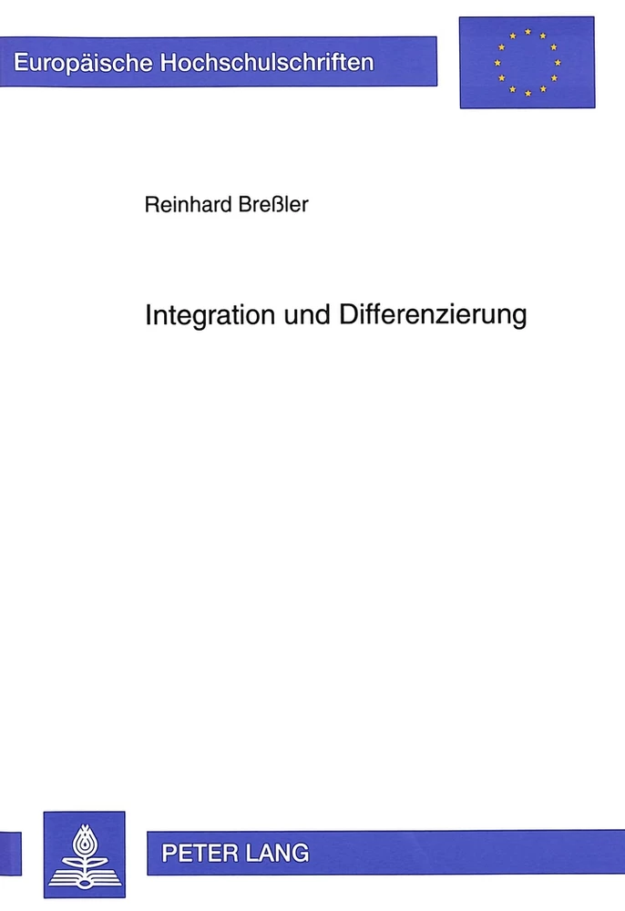 Titel: Integration und Differenzierung