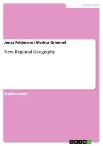 Titel: New Regional Geography