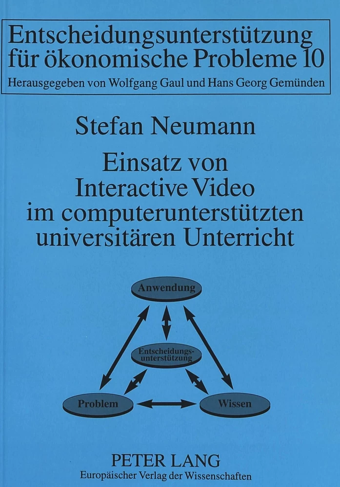 Titel: Einsatz von Interactive Video im computerunterstützten universitären Unterricht