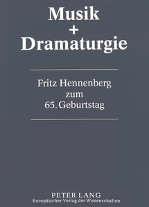 Title: Musik & Dramaturgie