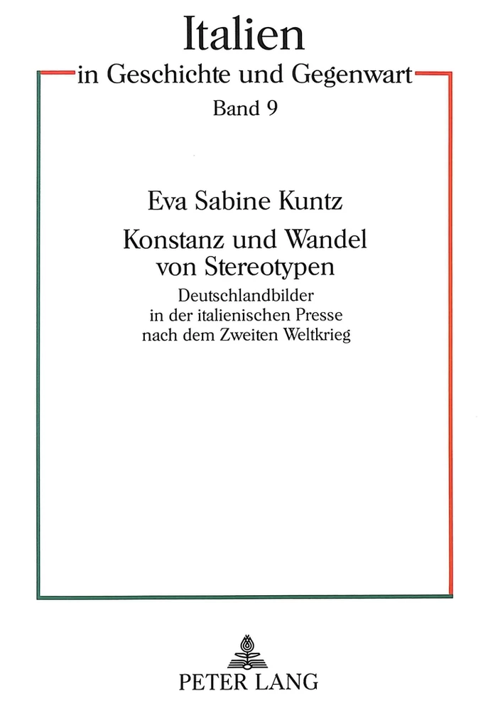 Titel: Konstanz und Wandel von Stereotypen