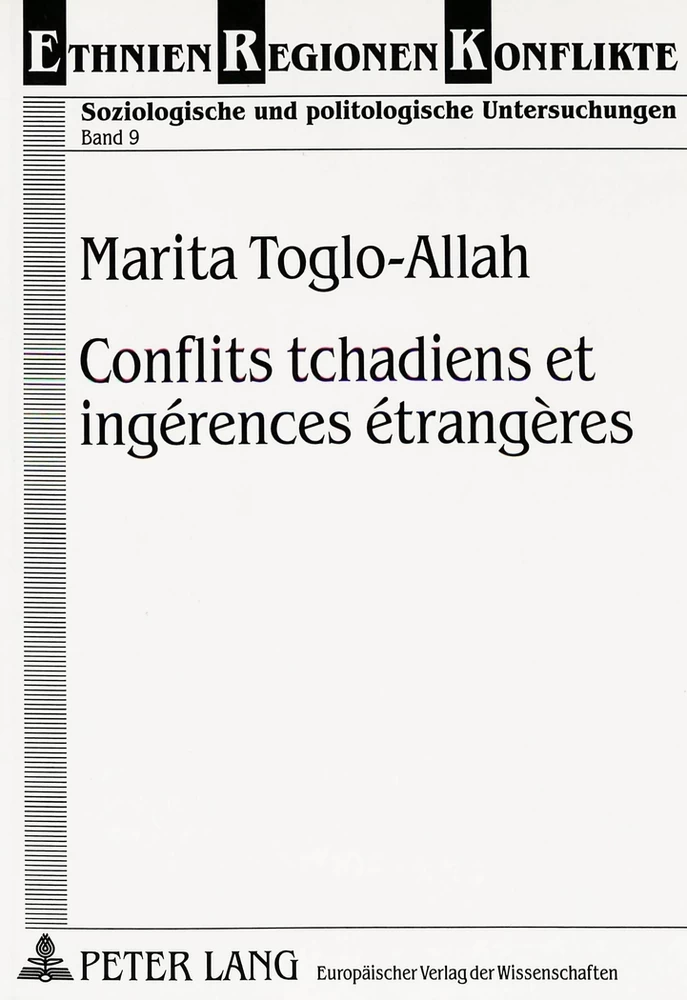 Titre: Conflits tchadiens et ingérences étrangères