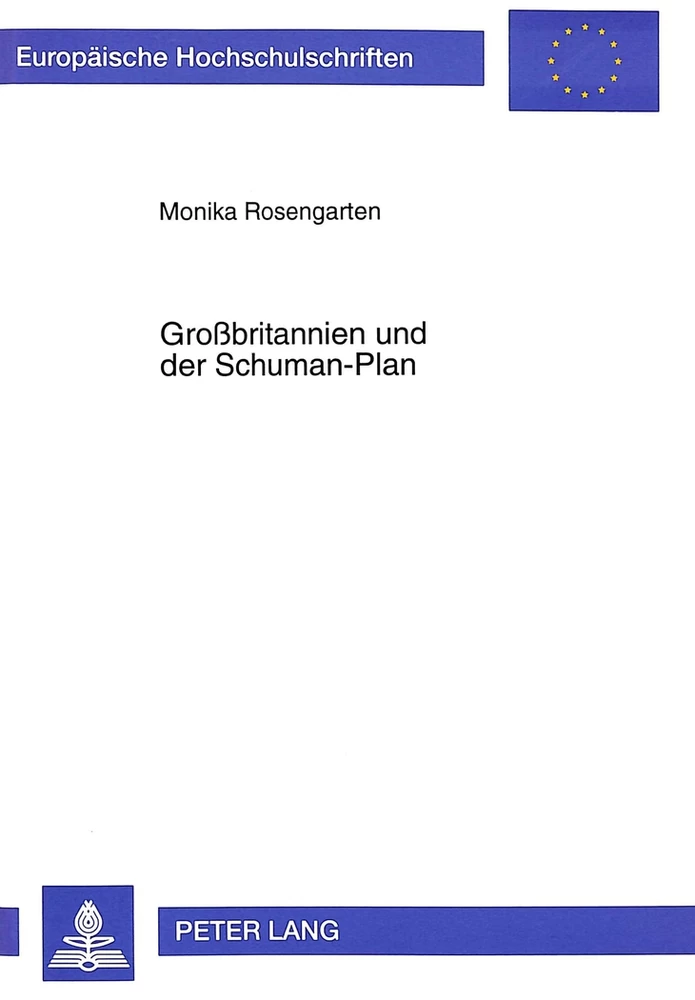 Titel: Großbritannien und der Schuman-Plan