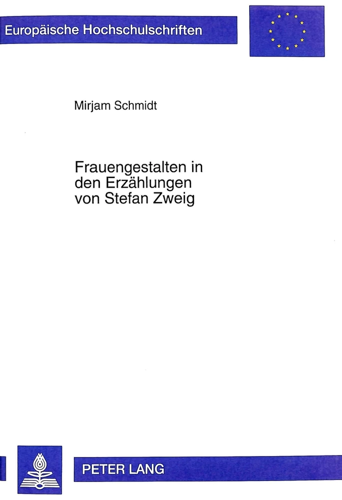 Titel: Frauengestalten in den Erzählungen von Stefan Zweig