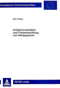 Title: Imitationsverhalten und Preisentwicklung von Wertpapieren