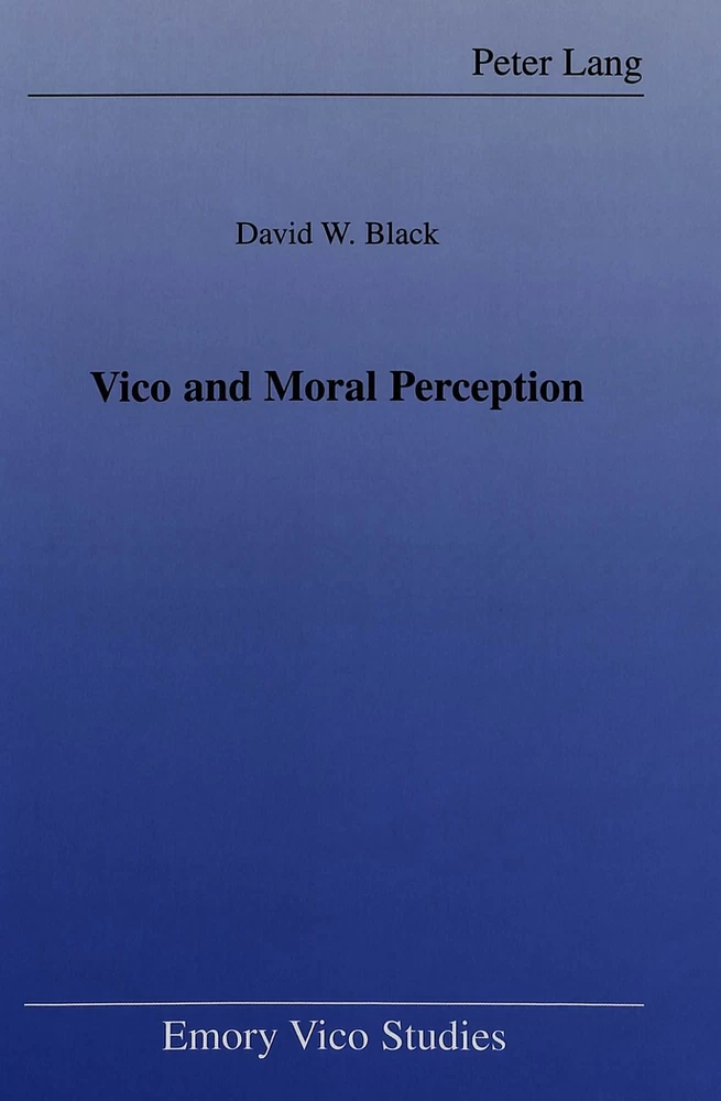 Title: Vico and Moral Perception