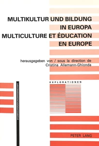 Title: Multikultur und Bildung in Europa- Multiculture et éducation en Europe