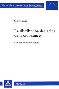 Titre: La distribution des gains de la croissance
