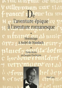 Title: De l'aventure épique à l'aventure romanesque
