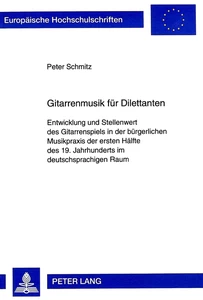 Title: Gitarrenmusik für Dilettanten