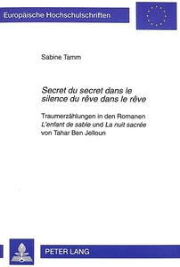 Title: «Secret du secret dans le silence du rêve dans le rêve»