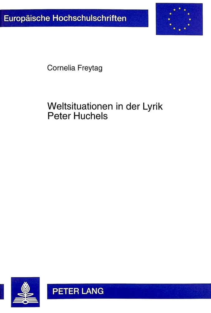 Title: Weltsituationen in der Lyrik Peter Huchels