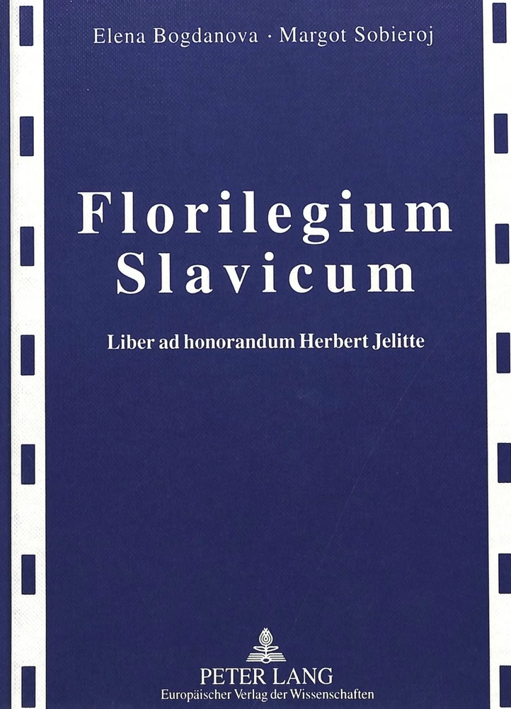 Title: Florilegium Slavicum