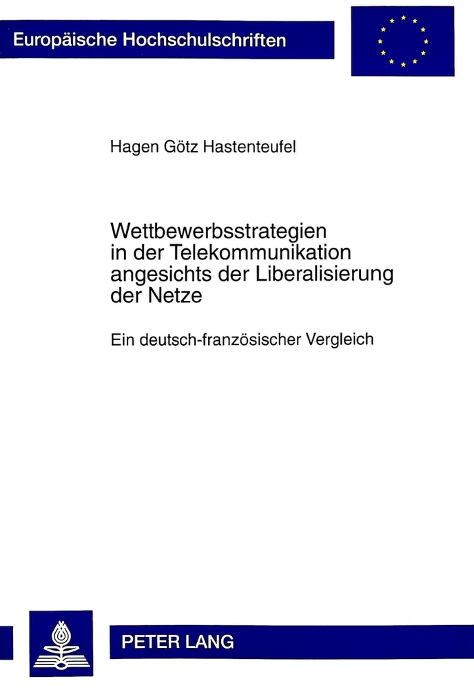 Title: Wettbewerbsstrategien in der Telekommunikation angesichts der Liberalisierung der Netze