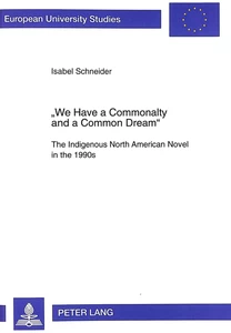 Title: «We Have a Commonalty and a Common Dream»