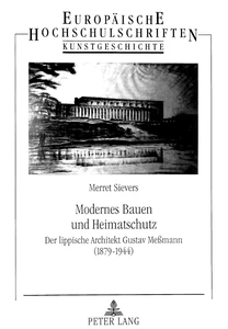 Title: Modernes Bauen und Heimatschutz