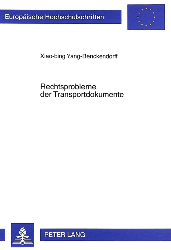 Titel: Rechtsprobleme der Transportdokumente
