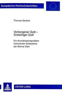 Title: Verborgener Gott - Dreieiniger Gott